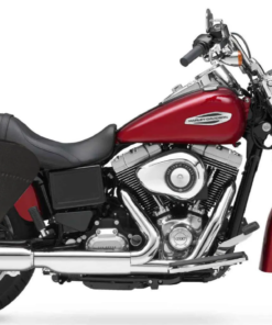 1006TD- SADDLELINE HARLEY-DAVIDSON DYNA SWITCHBACK FLD SADDLEBAGS With Quick Detachable Mounts.