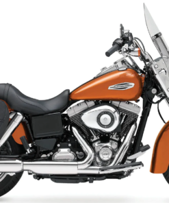 1022LK- SADDLELINE HARLEY-DAVIDSON DYNA SWITCHBACK FLD SADDLEBAGS With Quick Detachable Mounts.