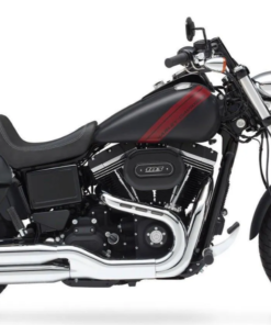 1031F- SADDLELINE HARLEY-DAVIDSON Saddlebags for Dyna Fatbob FXDF With Quick Mounts
