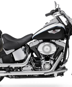 423F- Saddleline Harley-Davidson Softail Deluxe FLSTN Saddlebags With Quick Detaching Mounting.