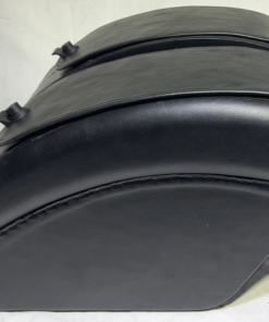 Alternative view of 424F-Saddleline Harley-Davidson Softail Deluxe FLSTN Saddlebags With Quick Mounting.
