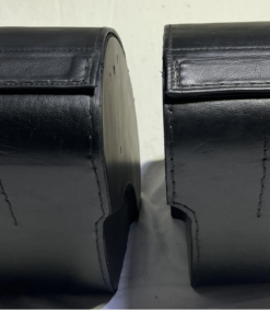 424F-Saddleline Harley-Davidson Softail Deluxe FLSTN Saddlebags With Quick Mounting. - Image 4