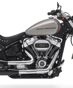 436ST- Saddleline Harley-Davidson Softail FXSB / FXSBI Saddlebags with Quick Disconnect Mounting Brackets.