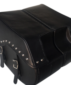 436ST- Saddleline Harley-Davidson Softail FXSB / FXSBI Saddlebags with Quick Disconnect Mounting Brackets. - Image 4