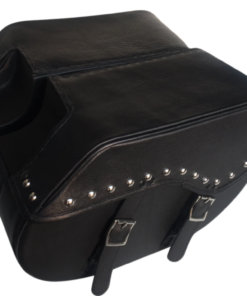 436ST- Saddleline Harley-Davidson Softail FXSB / FXSBI Saddlebags with Quick Disconnect Mounting Brackets. - Image 5