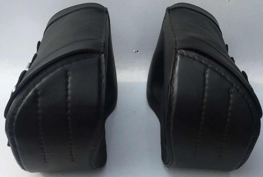 701F3- Saddleline Harley-Davidson Softail Heritage Classic FLSTC saddlebags With Quick Detachable Mounting. - Image 4