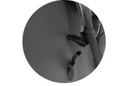 1042F -SADDLELINE-HARLEY-DAVIDSON Dyna FXDL LOW RIDER SADDLEBAGS WITH QUICK DETACHABLE MOUNTS. - Image 10