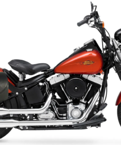 906SQL- Saddleline Harley-Davidson Softail Crossbones FLSTSB Saddlebags with Quick Mounting Hardware. (Lockable)