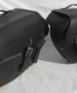 Alternative view of 1001FXDS- Saddleline Harley-Davidson Dyna FXDS Convertible Saddlebags With Quick Disconnect Mounts.