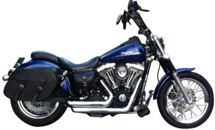 1003F SADDLELINE HARLEY-DAVIDSON Saddlebags for Dyna STREET BOB FXDB  With Quick Mounts.