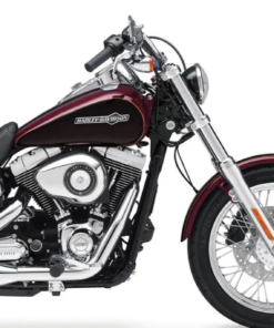 1014TD- SADDLELINE HARLEY-DAVIDSON Dyna Super glide FXDC Custom and FXD Saddlebags With Quick Detaching Mounts