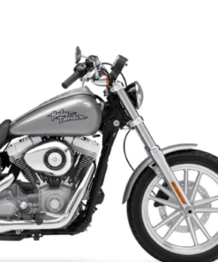 1016L- SADDLELINE HARLEY-DAVIDSON Dyna Super Glide FXDC Custom and FXD Saddlelbags With Quick Mounting Hardware.