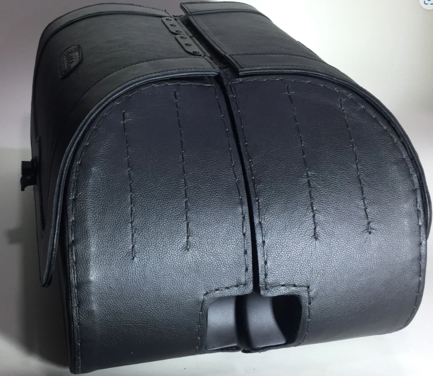 426L- Saddleline Harley-Davidson Softail Deluxe FLSTN Saddlebags With Quick Mounting And Lockable - Image 4