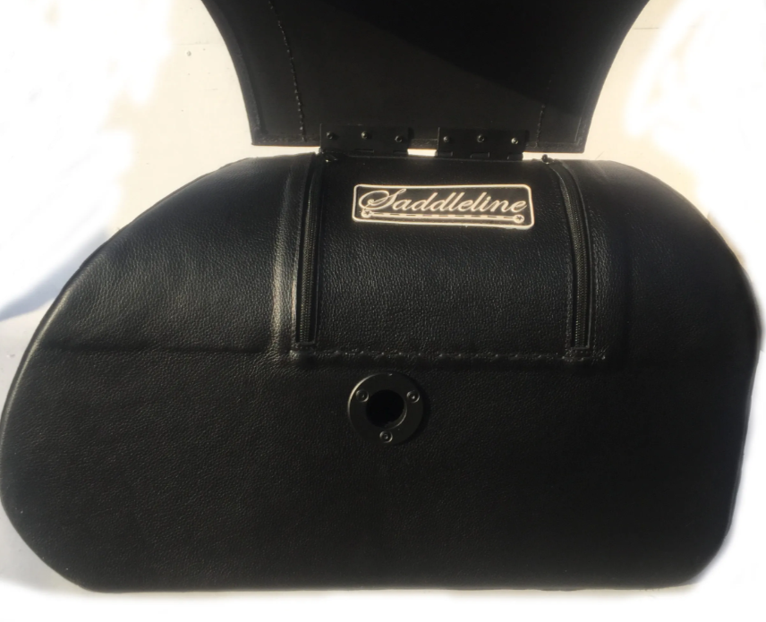 426L- Saddleline Harley-Davidson Softail Deluxe FLSTN Saddlebags With Quick Mounting And Lockable - Image 5