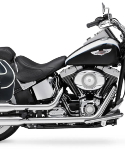 425F- SADDLELINE HARLEY-DAVIDSON SOFTAIL DELUXE FLSTN Saddlebags With Quick Detaching Mounts.