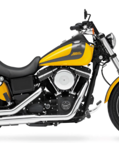 1041LK- Saddleline Harley-Davidson DYNA Low Rider FXDL Saddlebags With Quick Detachable Mounting Brackets.