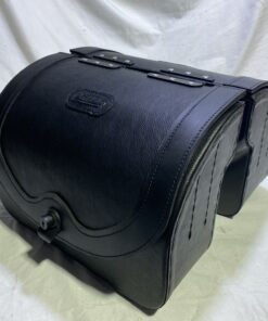 Alternative view of 1222L- Saddleline Honda Rebel 1100 Saddlebags With Complete Quick Detachable Mounting Hardware.