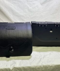 446L- Saddleline Harley-Davidson Saddlebags for Softail Fat Boy FLFB & FLFBS (2018-2026) With Quick Detaching Mounts. Lockable. - Image 6