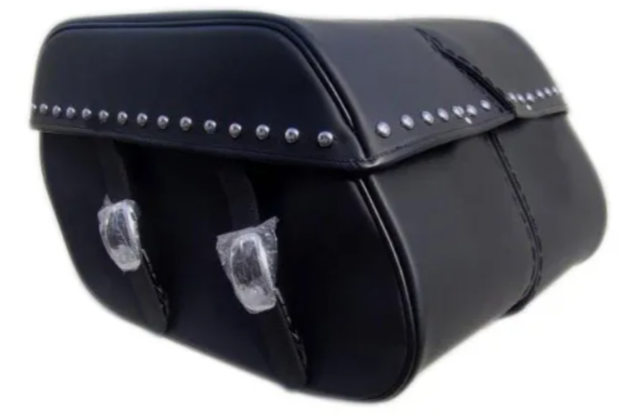 1016ST- Saddleline Harley-Davidson Dyna Super Glide saddlebags FXDC FXDX FXDT FXD with quick detachable mounts. - Image 3