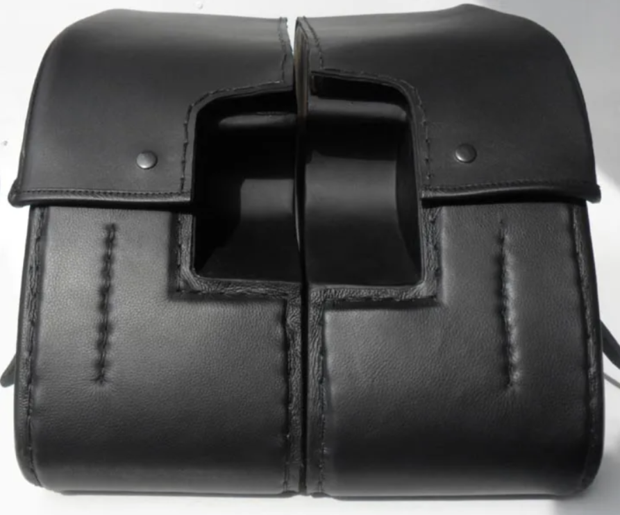 1015F- Saddleine Harley-Davidson Dyna Saddlebags Super glide FXDC Custom and FXD With Quick Detaching Mounts - Image 6