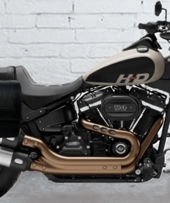 400L- Saddleline Harley-Davidson Softail Fat Bob FXFB FXFBS Saddlebags Quick Mounts.