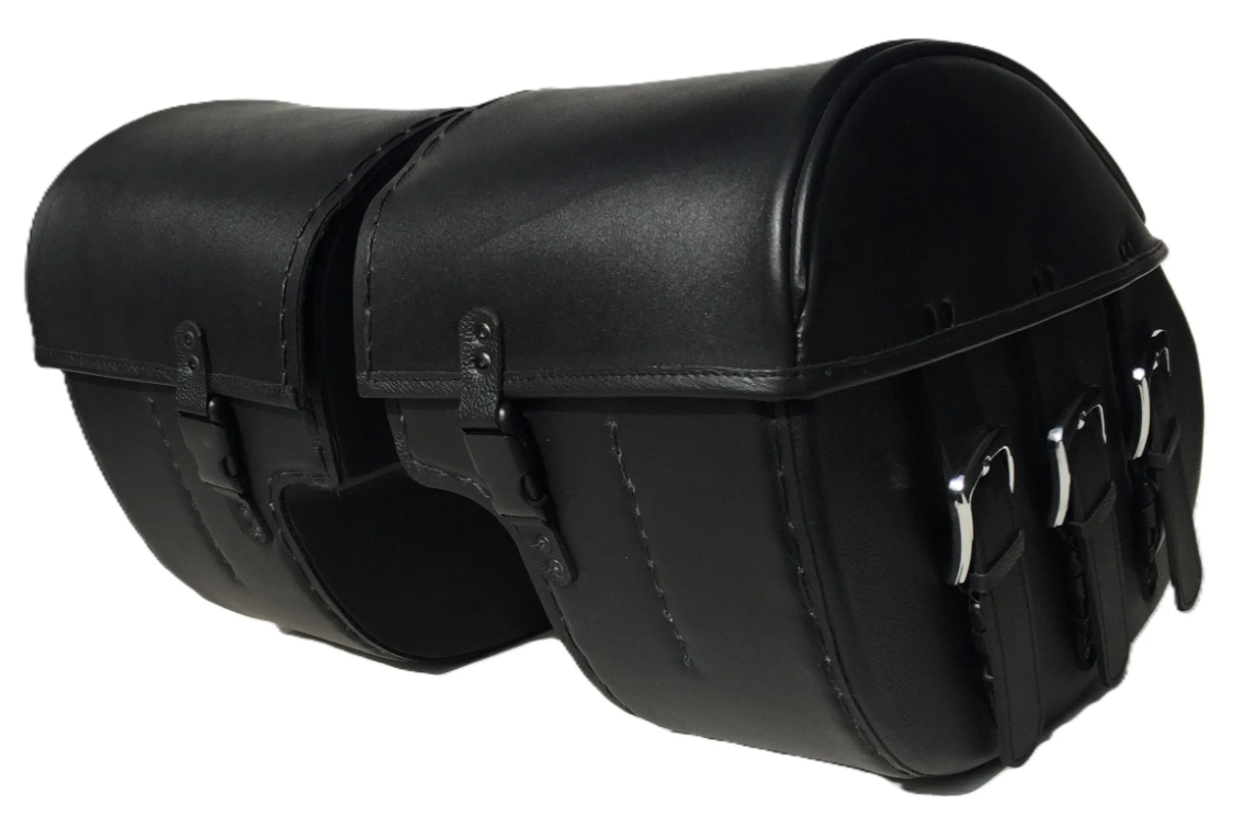 444TD3B- Saddleline Harley-Davidson Saddlebags for Softail Fat Boy FLFB & FLFBS ( For 2018-2024 ) With Quick Detaching Mounts. - Image 5