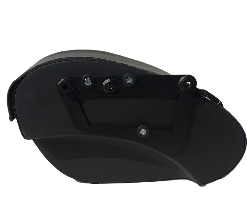 444TD3B- Saddleline Harley-Davidson Saddlebags for Softail Fat Boy FLFB & FLFBS ( For 2018-2024 ) With Quick Detaching Mounts. - Image 7