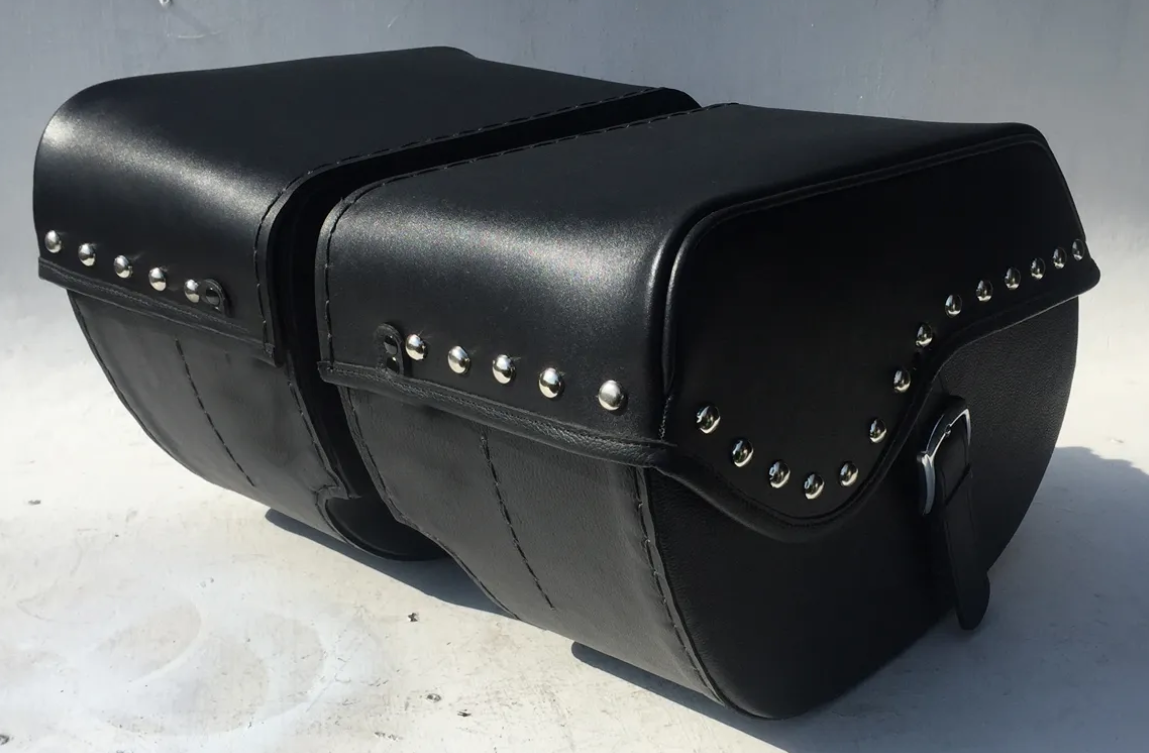 443ST- Saddleline Harley-Davidson Softail Fat boy FLSTF / FLSTFI / FLSTF EVO Saddlebags ( 2000 to 2017 all the years) With Quick Detaching Mounting. - Image 3