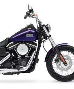 1006TD- SADDLELINE HARLEY-DAVIDSON saddlebags for DYNA STREET BOB FXDB with quick disconnect mounts.