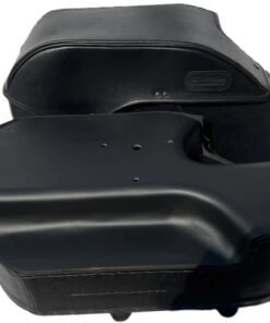 440EF- SADDLELINE HARLEY-DAVIDSON Softail Fatboy FLFB & FLFBS Saddlebags(Large Size) With Quick Detaching Mounts - Image 3