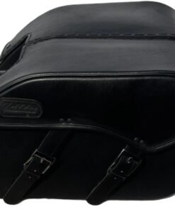 440EF- SADDLELINE HARLEY-DAVIDSON Softail Fatboy FLFB & FLFBS Saddlebags(Large Size) With Quick Detaching Mounts - Image 4
