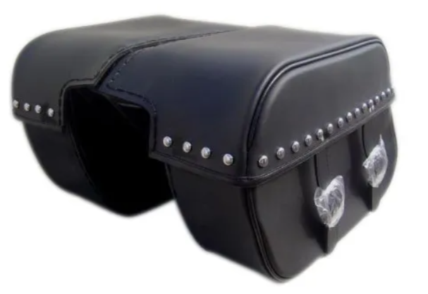 1016ST- Saddleline Harley-Davidson Dyna Super Glide saddlebags FXDC FXDX FXDT FXD with quick detachable mounts. - Image 2