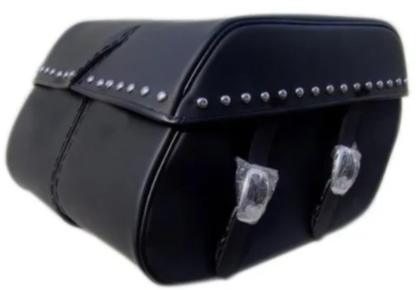 1016ST- Saddleline Harley-Davidson Dyna Super Glide saddlebags FXDC FXDX FXDT FXD with quick detachable mounts. - Image 4