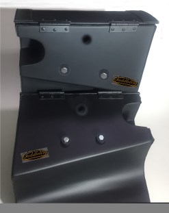 400L- Saddleline Harley-Davidson Softail Fat Bob FXFB FXFBS Saddlebags Quick Mounts. - Image 5
