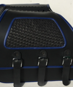 Alternative view of 614BL- Saddleline Harley-Davidson Softail Springer Saddlebags FLSTS AND FLSTSI  with Mounting Hardware.