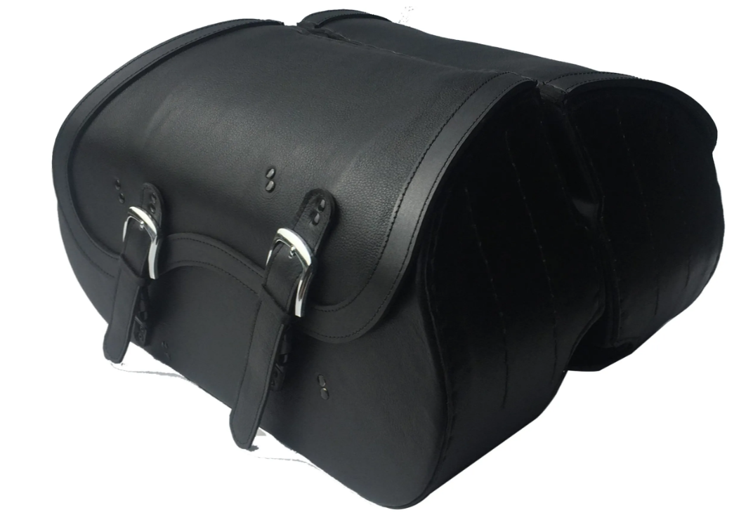 102L-Saddleline Harley-Davidson Softail Standard FXST and FXSTI Saddlebags with Quick Disconnect Mounts. 2000 T0 2008 - Image 3