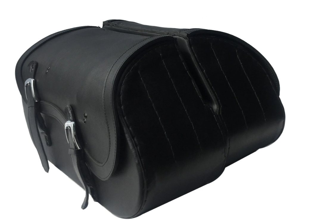 102L-Saddleline Harley-Davidson Softail Standard FXST and FXSTI Saddlebags with Quick Disconnect Mounts. 2000 T0 2008 - Image 5
