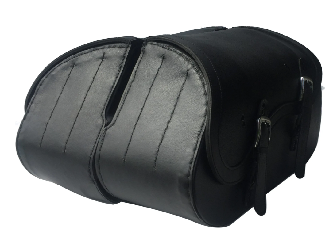 102L-Saddleline Harley-Davidson Softail Standard FXST and FXSTI Saddlebags with Quick Disconnect Mounts. 2000 T0 2008 - Image 6