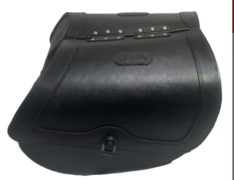 103LK-Saddleline Harley-Davidson Softail Standard FXST Saddlebags with Quick Disconnect Mounts. 2000 to 2008 - Image 2