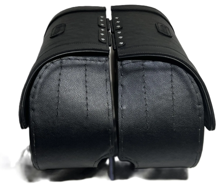103LK-Saddleline Harley-Davidson Softail Standard FXST Saddlebags with Quick Disconnect Mounts. 2000 to 2008 - Image 6