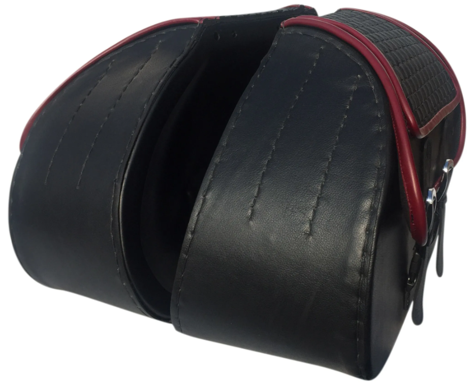 612RDFR- Saddleline Harley-Davidson Softail Springer FLSTS and FLSTSI saddlebags with Mounting Hardware - Image 5
