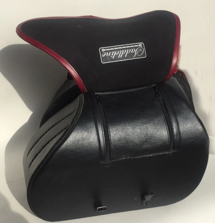 612RDFR- Saddleline Harley-Davidson Softail Springer FLSTS and FLSTSI saddlebags with Mounting Hardware - Image 7