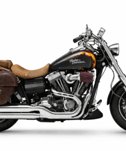Saddleline Harley-Davidson Fat bob FXDF Left Saddlebag Only(Custom Order) With Quick Disconnect Mounting.