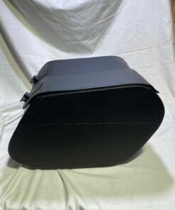 1033LK – Saddleline Harley-Davidson Dyna Fat Bob FXDF Saddlebags With Quick Mounts. - Image 3