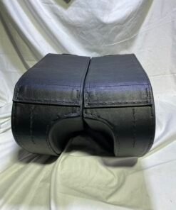 1033LK – Saddleline Harley-Davidson Dyna Fat Bob FXDF Saddlebags With Quick Mounts. - Image 4