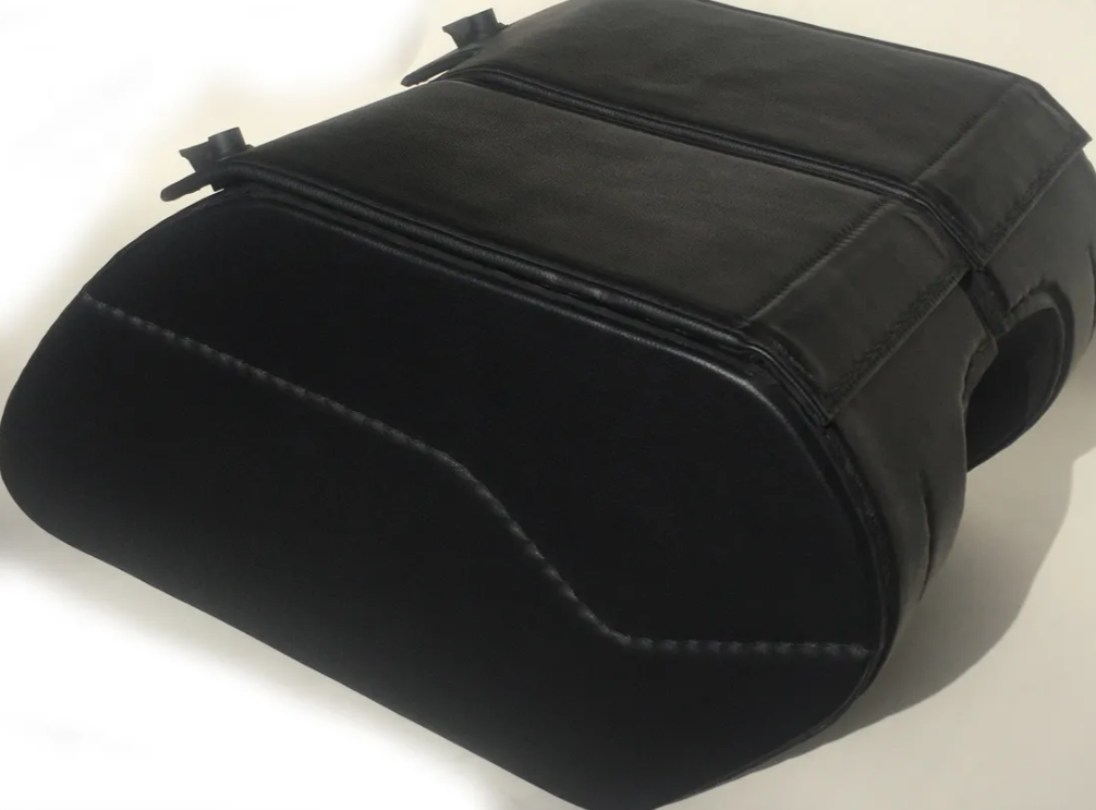 1035L- Saddleline Harley-Davidson Dyna FatBob FXDF Saddlebags Lockable With Quick Mounts. Large Size - Image 3