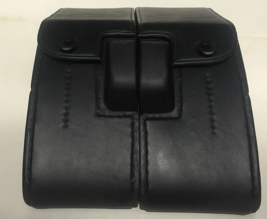 1035L- Saddleline Harley-Davidson Dyna FatBob FXDF Saddlebags Lockable With Quick Mounts. Large Size - Image 5