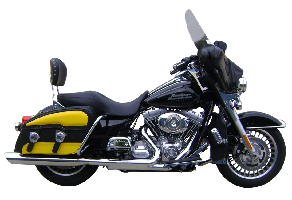 1006Custom- Saddleline Harley Davidson Saddle Bag for Road King, Road King Classic, Road Glide & Street Glide. ( Custom order only )