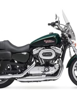 SP100F. Saddleline Harley-Davidson Sportster 883L 883C & 883R Saddlebags with Quick Disconnect Mounting