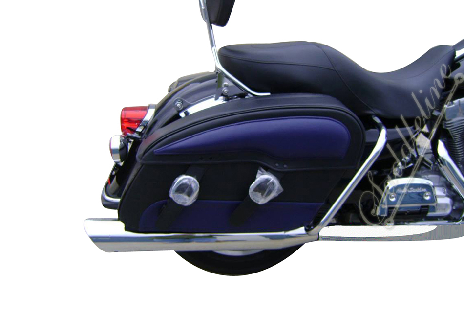 1004Custom- Saddleline Harley Davidson Saddle Bag for Road King, Road King Classic, Road Glide & Street Glide. ( Custom order only) - Image 3